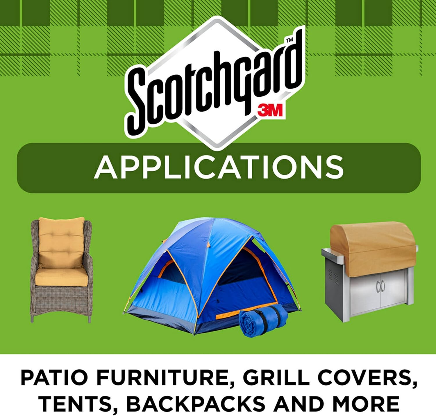 (Scotchgard) 3M Outdoor Water Shield 297g สเปรย์เคลือบกันน้ำ เหมาะสำหรับเสื้อผ้า เต็นท์, เป้, ผ้าใบ, โพลีเอสเตอร์