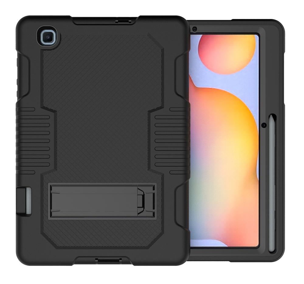 Case Samsung Galaxy Tab S6 Lite 10.4 SM-P610 SM-P615 SM-P617 #เคสฝาหลังกันกระแทก Full Protection Case 3 in 1 Bracket S-pen Slot