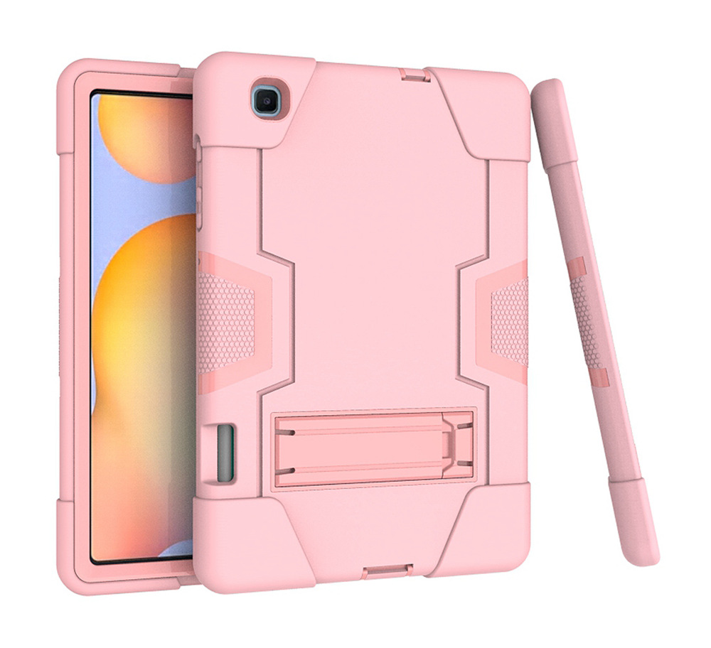 Case Samsung Galaxy Tab S6 Lite 10.4 SM-P610 SM-P615 SM-P617 #เคสฝาหลังกันกระแทก Full Protection Case 3 in 1 Bracket S-pen Slot