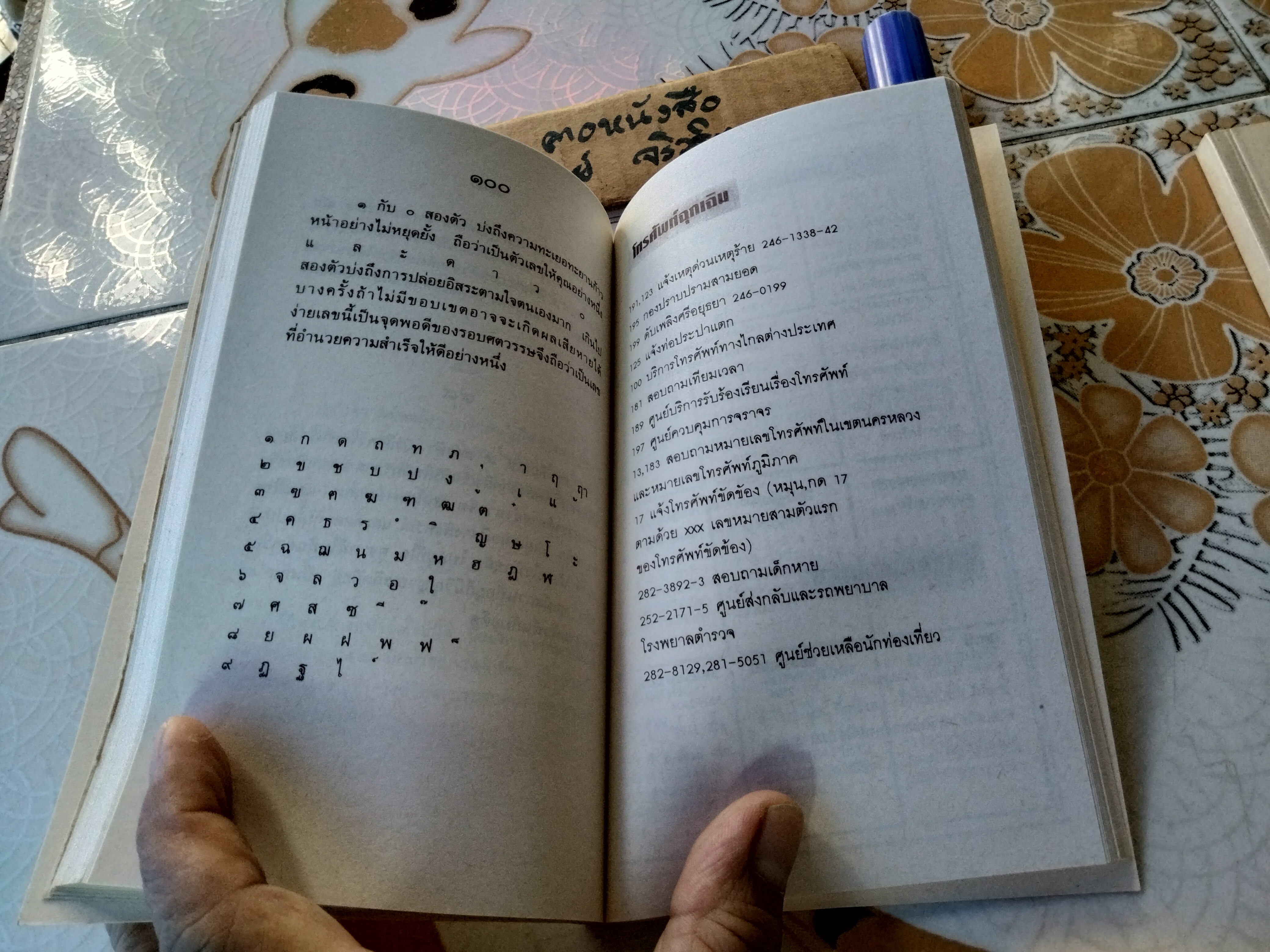 ชื่อนั้นสำคัญไฉน โดย อ. ประทีป อัครา จัดทำโดยสโมสรไลออนส์ ราชประสงค์ ช่วงหลังเป็น ไดอารี่ ปี 1994 **สินค้าหมด**