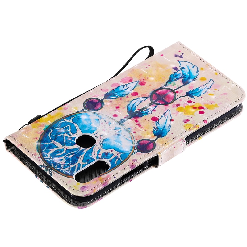 Case Huawei Nova 3i #เคสฝาพับหนัง PU พิมพ์ลายแบบกระเป๋าสตางค์ Patterned Light Spot Decor Wallet