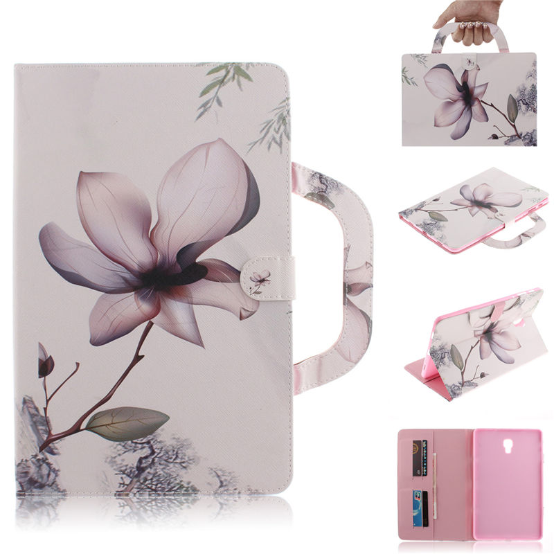 เคส Samsung Galaxy Tab A 10.5 (2018) T590 T595 #เคสแบบฝาพับสไตล์กระเป๋าถือแบบพกพาสะดวกลายน่ารักๆ