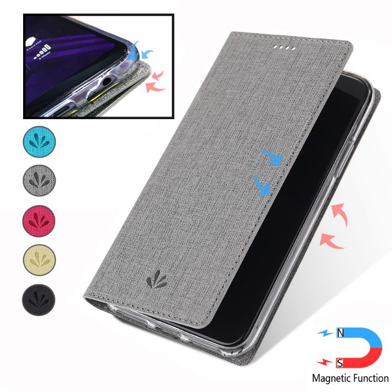 Case Xiaomi Mi Note 10 Lite #เคสแบบฝาพับหนัง PU VILI DMX Cross Texture Leather คุณภาพดี
