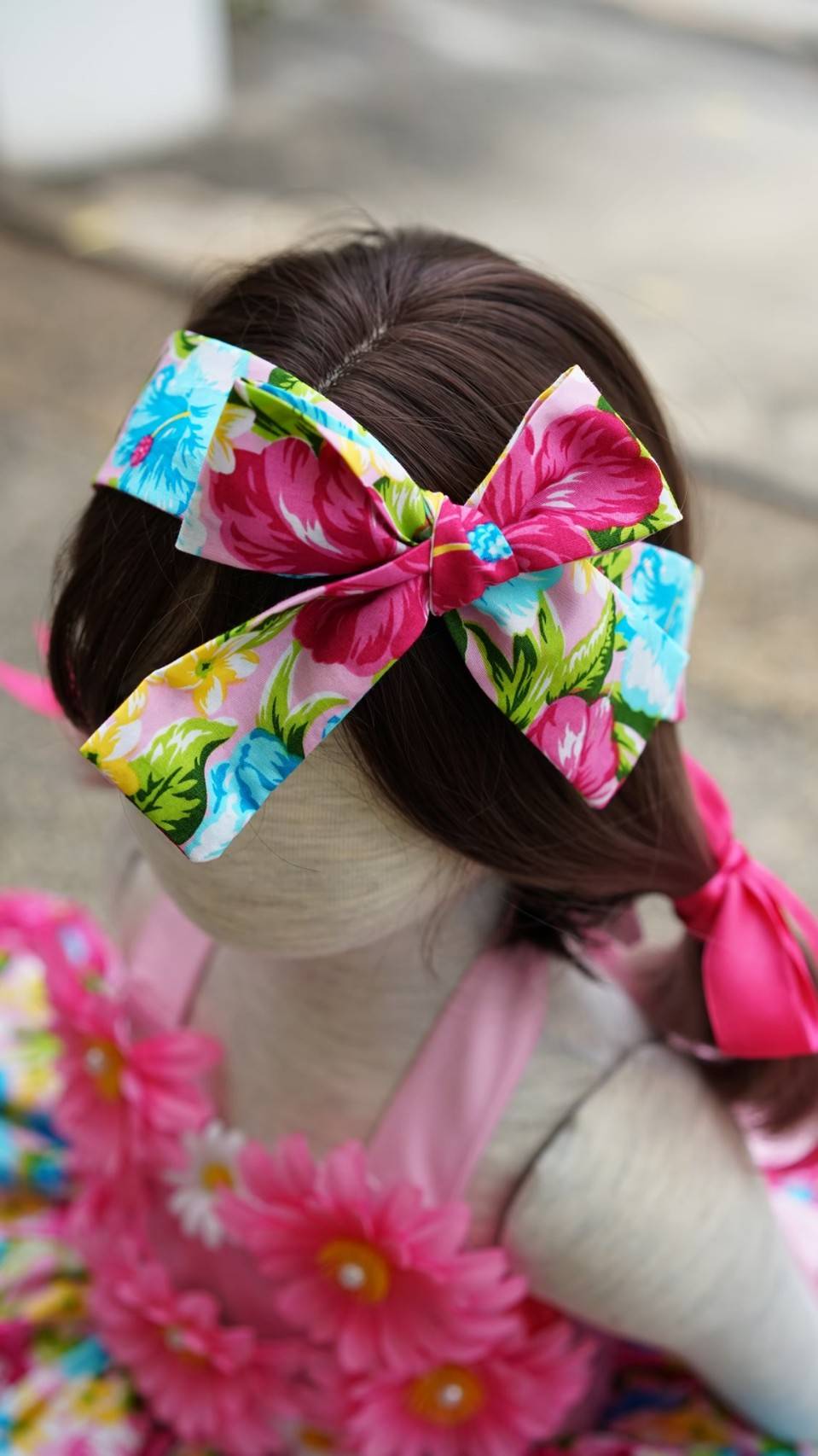 ชุดกระโปรงเด็กหญิง แต่งดอกแจ่มๆ