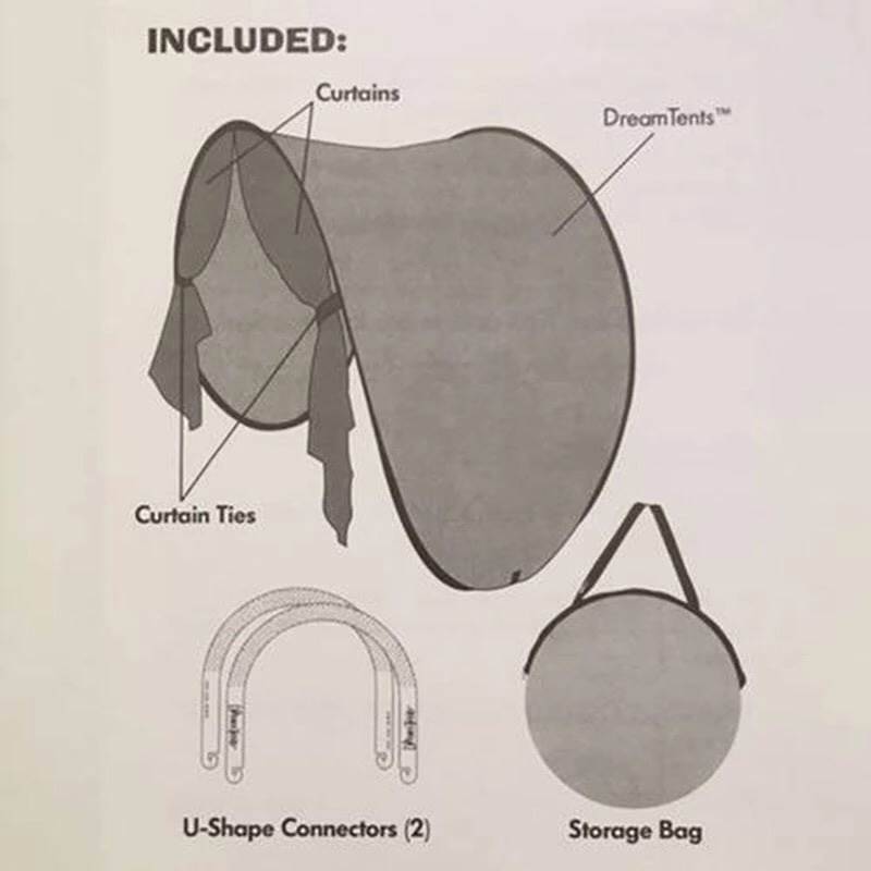 เต็นท์เด็ก ครอบหัวเตียง