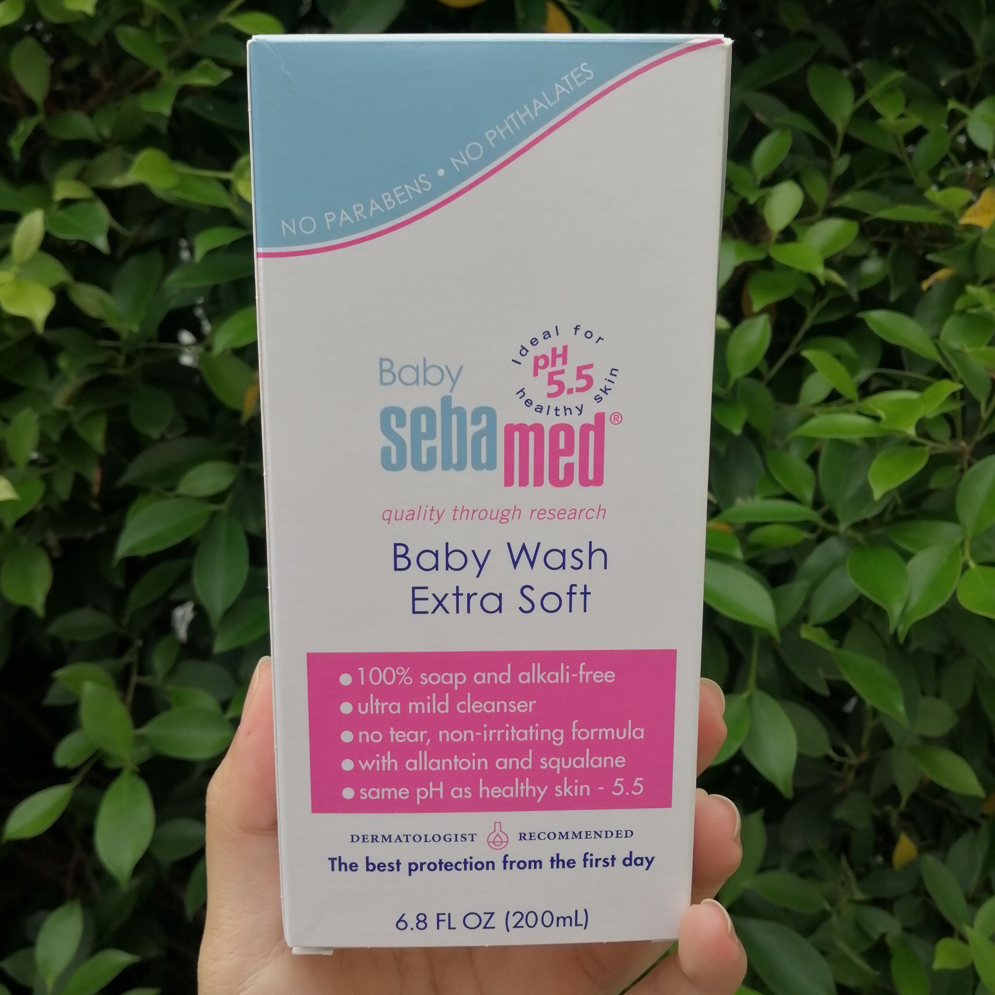 (Pre Order) Sebamed® Baby Wash Extra Soft 200mL ซีบาเมด เบบี้วอซเอกซ์ตร้าซอฟ ผลิตภัณฑ์อาบน้ำเด็กสูตรอ่อนโยนพิเศษ สกัดจากธรรมชาติ เพิ่มความชุ่มชื่น ไม่ระคายเคืองผิว