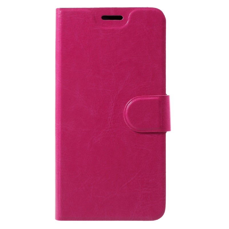 เคส Xiaomi Redmi Note 6 Pro #เคสฝาพับหนัง PU ผิวหนังม้าปกเสริมแผ่นเหล็กมีช่องใส่บัตรคุณภาพดี