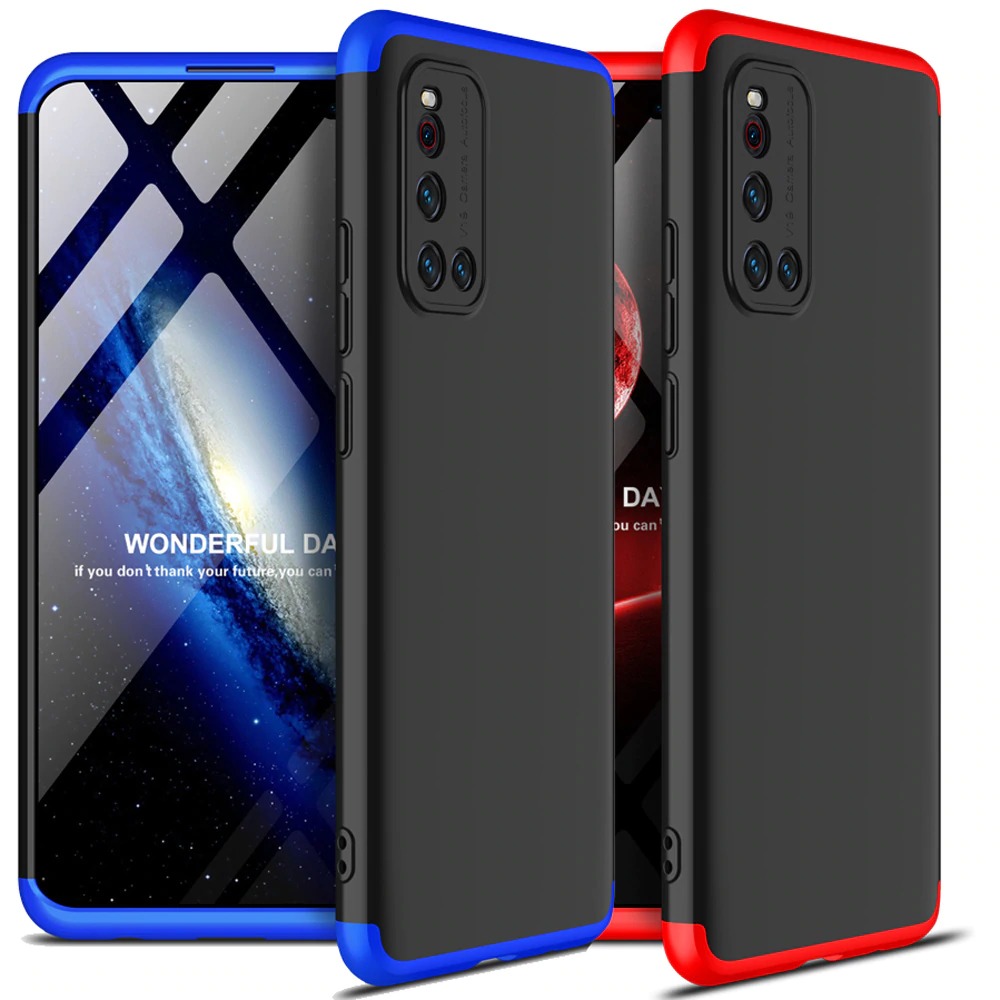 Case Vivo V19 #เคสฝาหลังพลาสติกแข็ง Detachable All-wrapped Matte แยกชิ้นได้