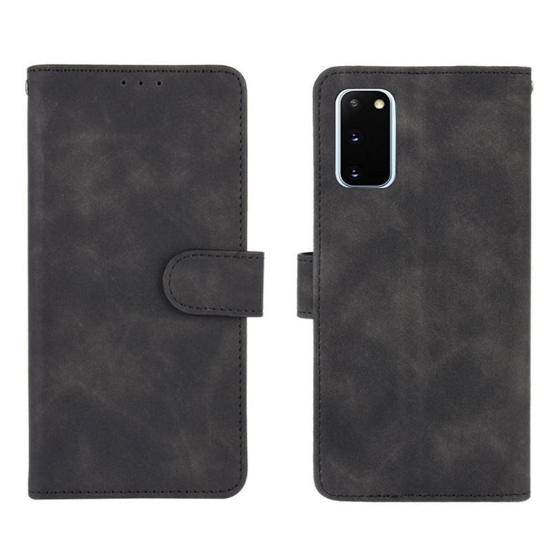 เคส Samsung Galaxy S20 FE / S20 FE 5G #เคสฝาพับแบบกระเป๋าสตางค์หนัง PU มีช่องใส่บัตร Leather Wallet Card Holder Phone Cover