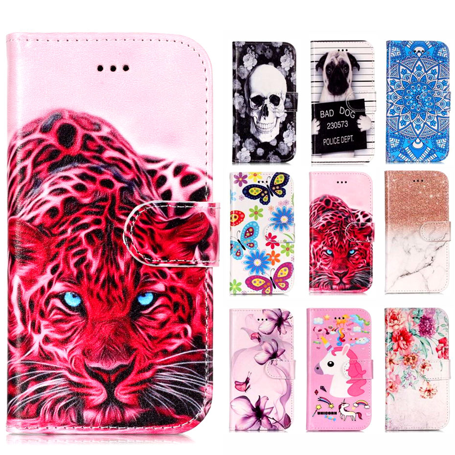 Case Xiaomi Redmi Note 5 #เคสฝาพับสไตล์กระเป๋าสตางค์พิมพ์ลายสวยๆ Pattern Printing Wallet Leather