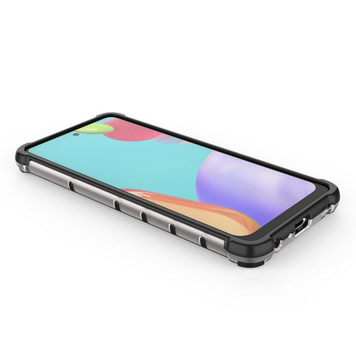 เคส Samsung Galaxy A53 5G #เคสฝาหลังกันกระแทก Honeycomb Shock Absorber TPU + PC + Silicone Hybrid