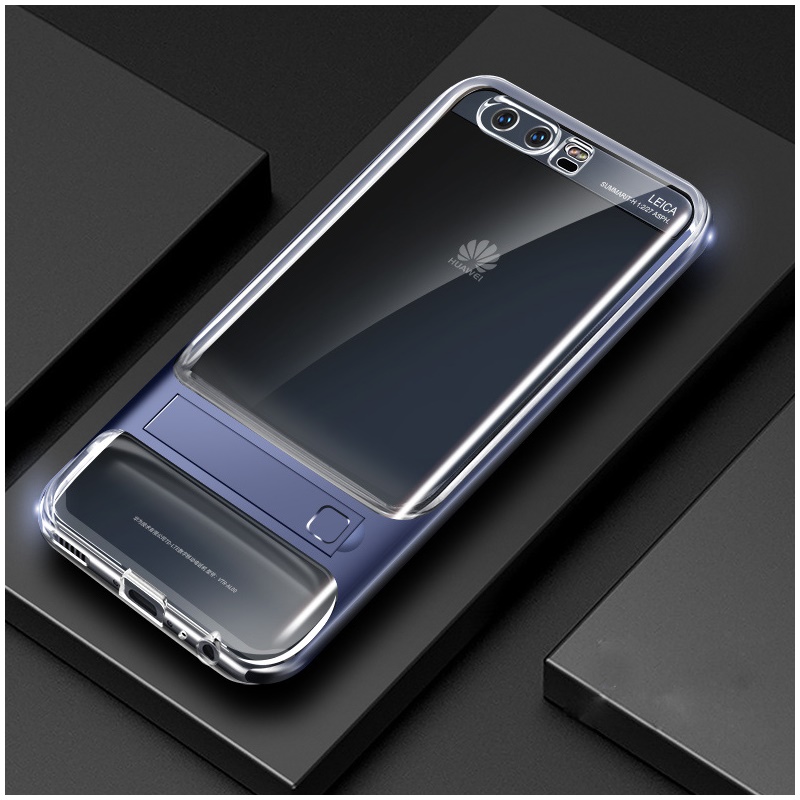 เคส Huawei P10 #เคสฝาหลัง Elegance Sieres Hybrid TPU + PC มีขาตั้งในตัว สวยงามทันสมัย