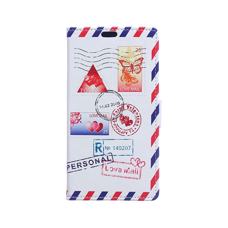 เคส Huawei P10 Plus เคสหนัง PU พิมพ์ลายสไตล์กระเป๋าสตางค์ Printing Pattern สวยๆ