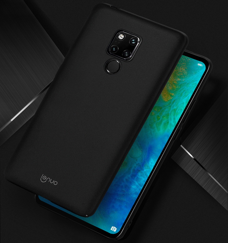 Case Huawei Mate 20 X #เคสฝาหลัง LENUO Silky Touch Hard PC Case