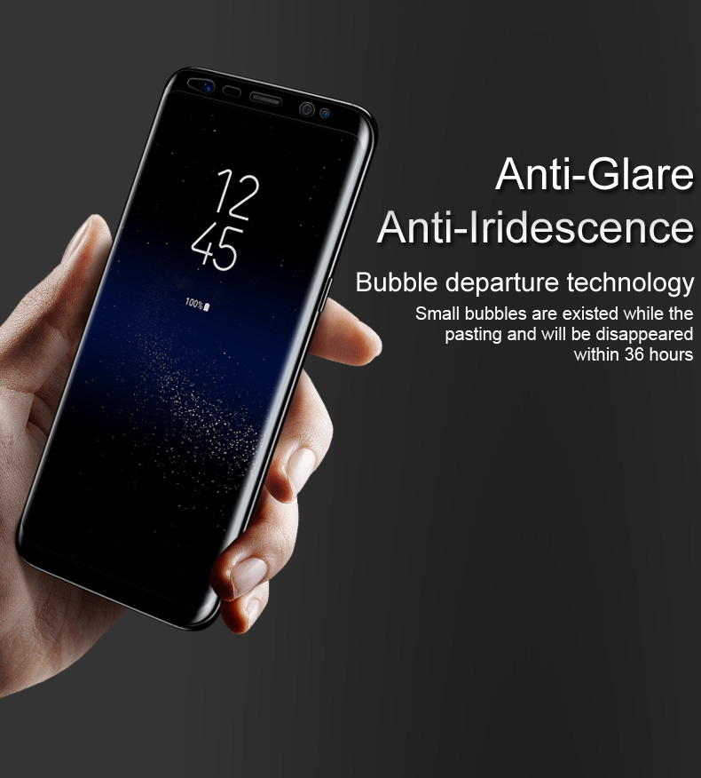 ฟิล์มกันรอย Nokia 8 แบบเต็มหน้าจอ IMAK Soft Hydrogel Soft Protector มี 2 แผ่น