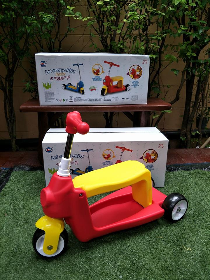 รถขาไถเปลี่ยนเป็นสกู๊ตเตอร์ได้