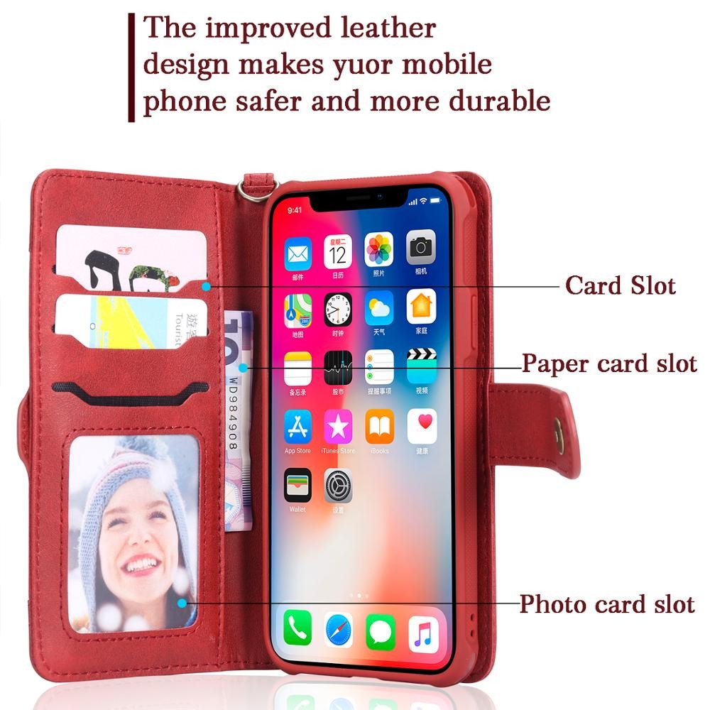 Case iPhone 11 Pro Max #เคสฝาพับแบบกระเป๋าสตางค์แยกชิ้นได้