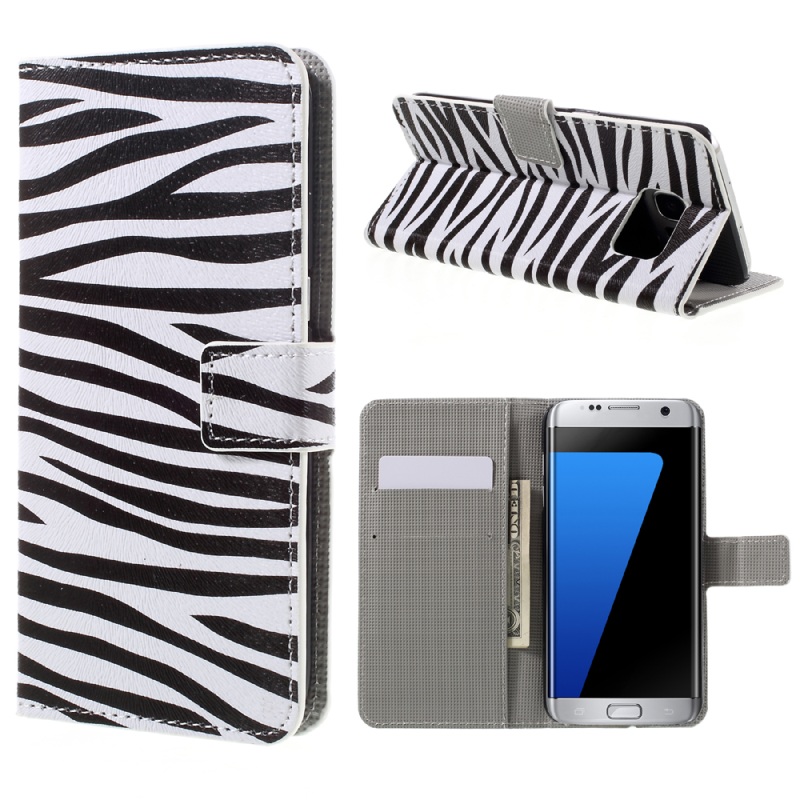 Case Samsung S7 edge สไตล์กระเป๋าสตางค์พับตั้งได้