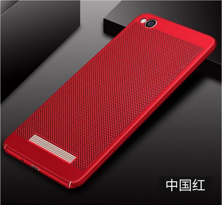 เคส Xiaomi Redmi 5A #เคสฝาหลังพลาสติกแข็งรูตาข่ายช่วยระบายความร้อน