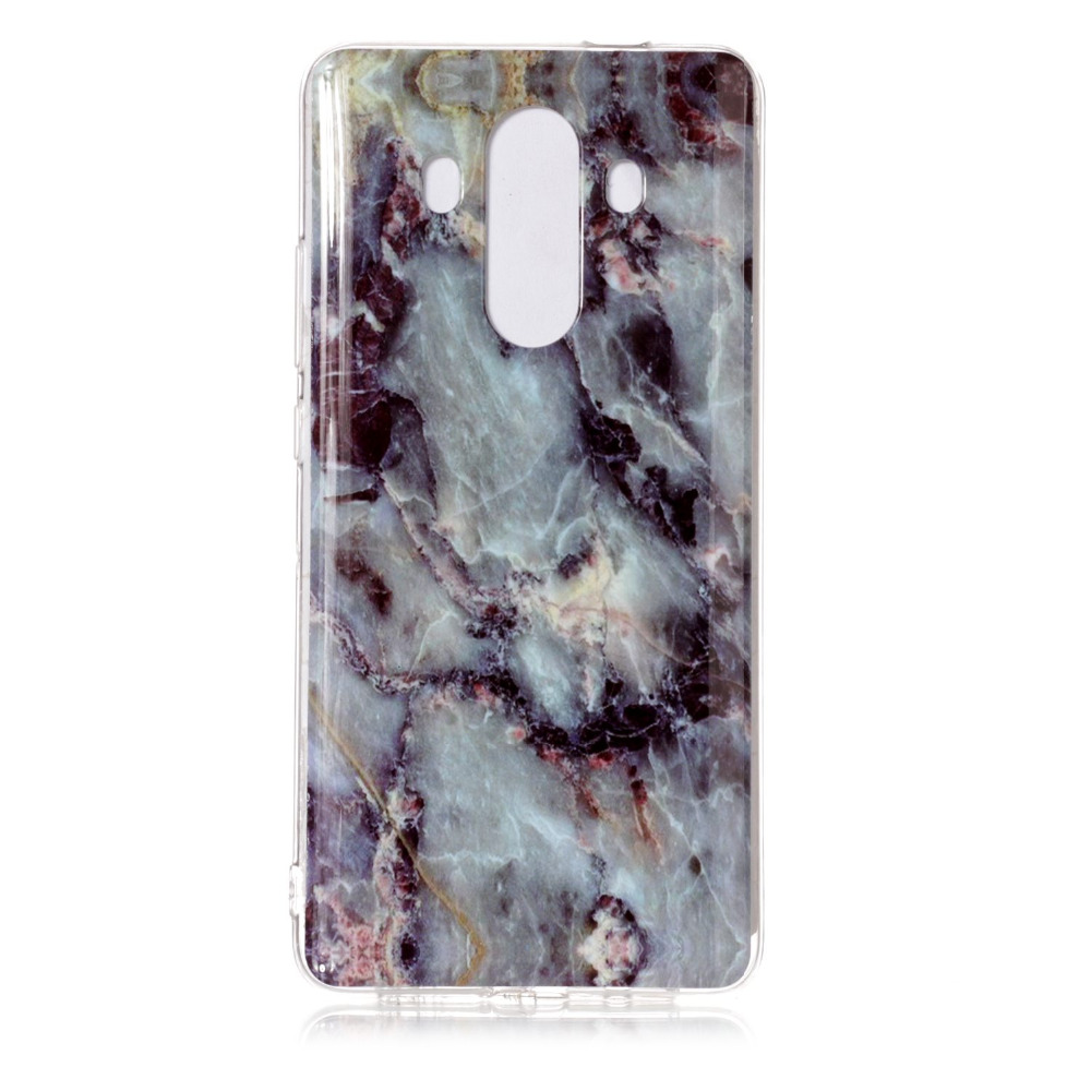 Case Huawei Mate 10 Pro #เคสฝาหลัง TPU นิ่มพิมพ์ลายรูปแบบลายหินอ่อน