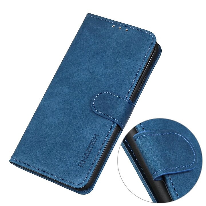 เคส Redmi Note 10 Pro #เคสฝาพับหนัง PUมีช่องเก็บบัตร KHAZNEH Retro Leather with Wallet