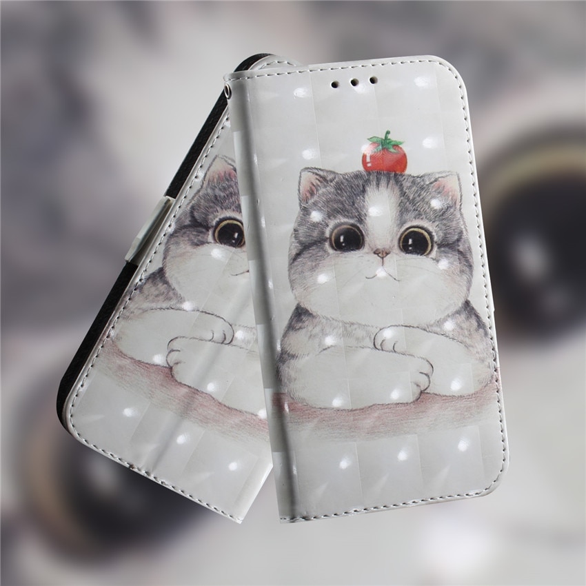 เคส Huawei nova 3 #เคสฝาพับแบบกระเป๋าสตางค์ Pattern Printing Wallet Stand