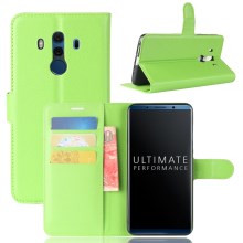 Case Huawei Mate 10 Pro #เคสหนังPUผิวลิ้นจี่ สไตล์กระเป๋าสตางค์ สีสันสวยงามทันสมัย