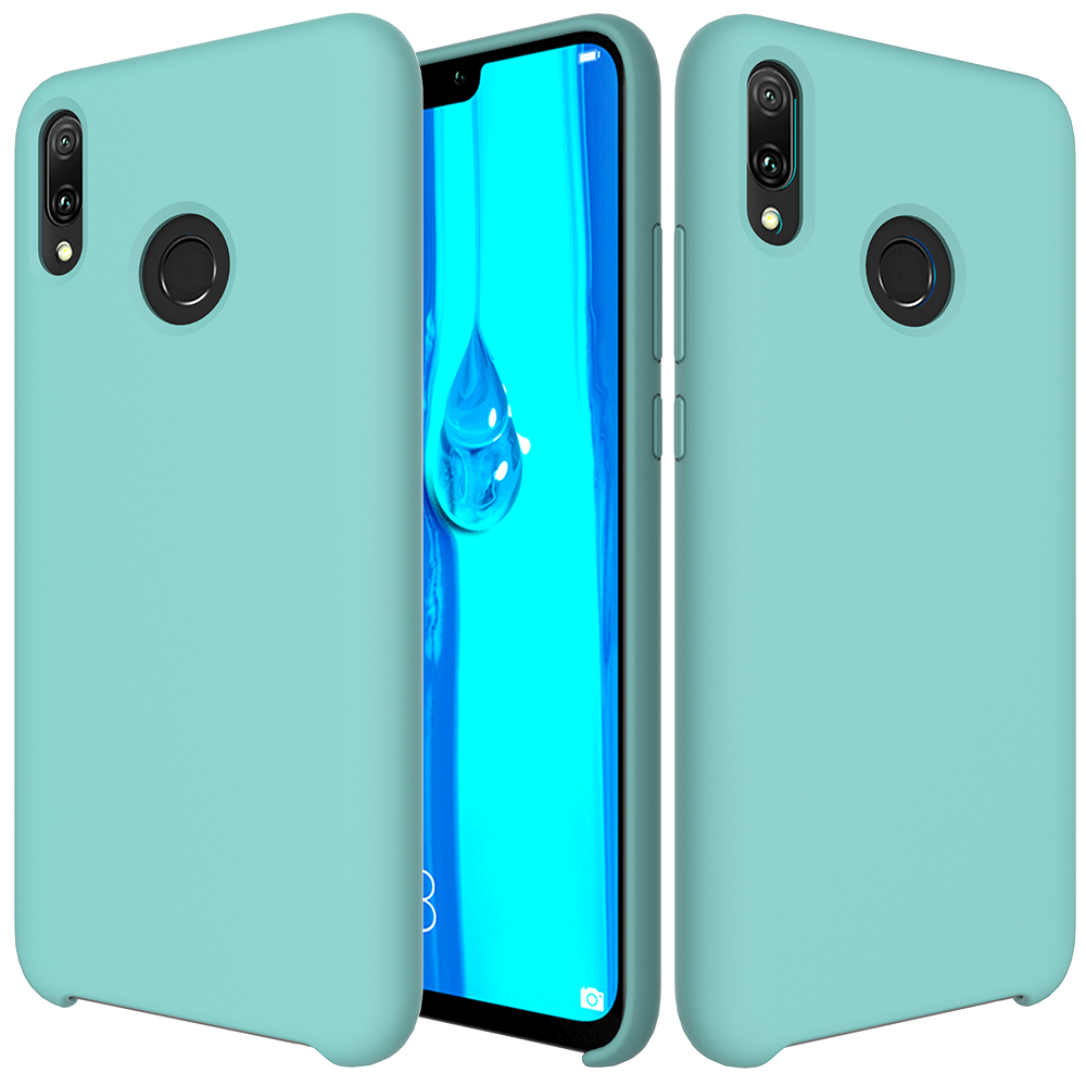 Case Huawei Y9 (2019) #เคสฝาหลังซิลิโคนนิ่มคุณภาพดี Liquid Silicone Back Case
