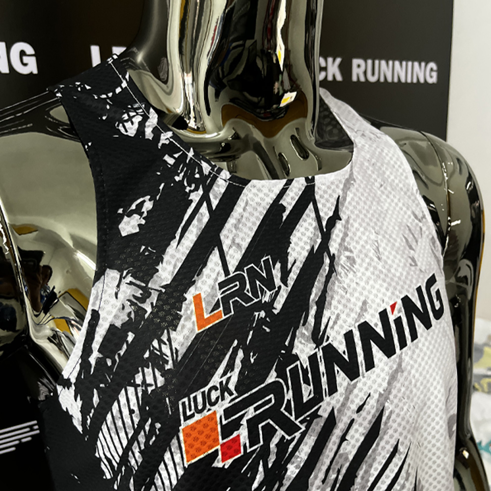เสื้อวิ่งพิมพ์ลาย LRN เนื้อผ้า Super Air Flow (SF07)
