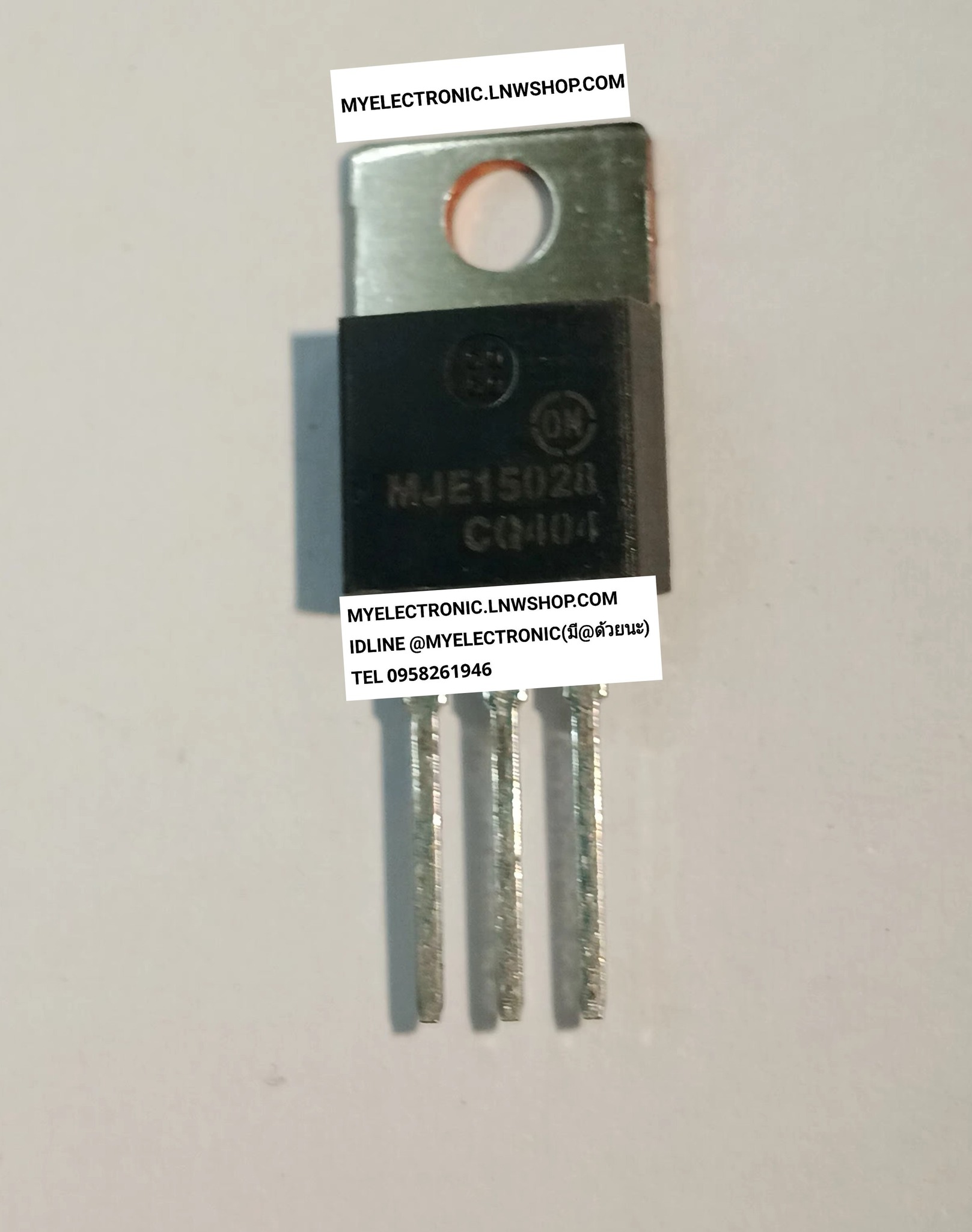 ขาย , MJE15028 , MJ , E15028 ตัวถัง TO-220 ทรานซิสเตอร์ , TRANSISTOR , ยี่ห้อ ON-SEMI CONDUCTOR ราคา ตัวละ . . . หน่วย บาท