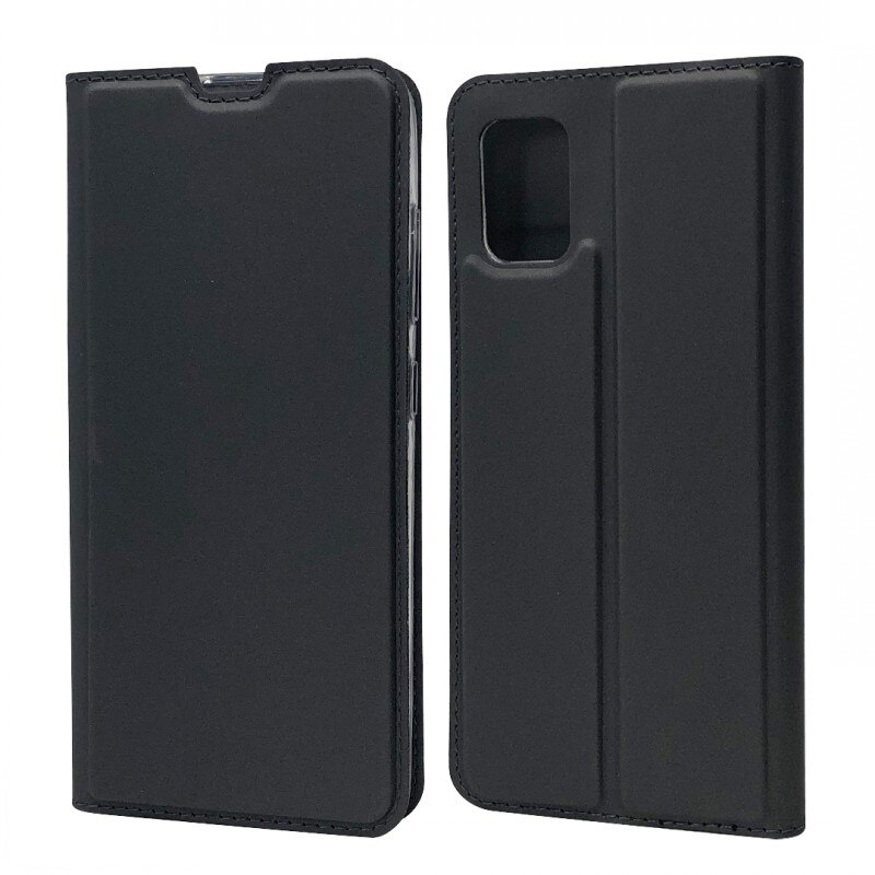 Case iPhone 13 mini #เคสแบบฝาพับหนัง PU Magnetic Adsorption Stand Leather Card Holder