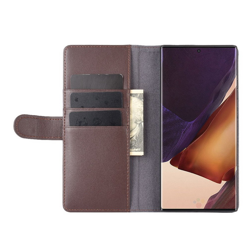 Case Samsung Galaxy Note 20 / Note 20 5G #เคสฝาพับสไตล์กระเป๋าสตางค์รูปแบบหนังแยกมีช่องเสียบบัตรคุณภาพดี