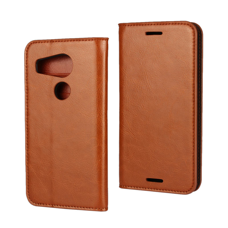 เคส LG Nexus 5X #เคสฝาพับหนัง PU Crazy Horse คุณภาพดีเกรดพรีเมี่ยม
