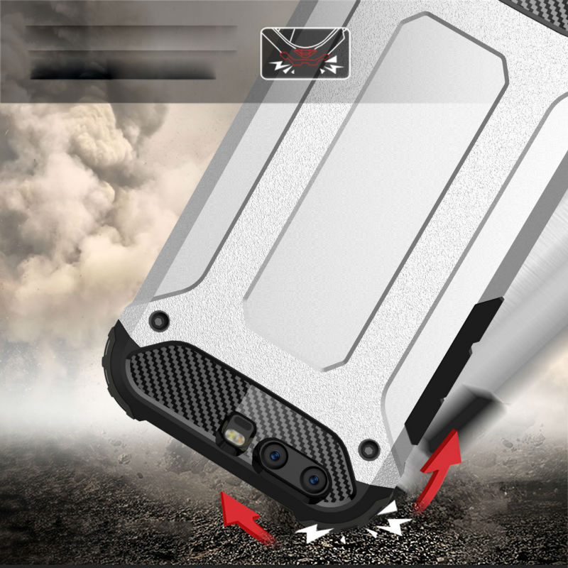 เคส Huawei P10 Plus เคสฝาหลังไฮบริดกันกระแทก Plastic + TPU