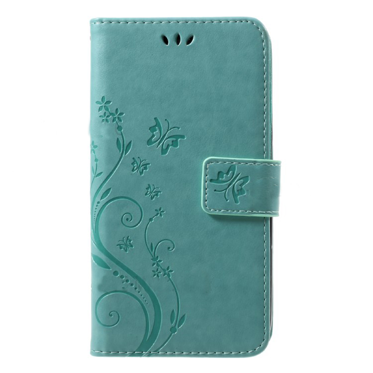 เคส Huawei Y3 (2017) #เคสแบบฝาพับหนัง PU สไตล์กระเป๋าสตางค์ลายผีเสื้อ
