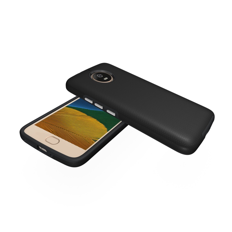 Case Moto G5S plus 5.5 นิ้ว #เคสฝาหลังเกราะป้องกัน Hybrid PC+TPU Armor Mobile Case