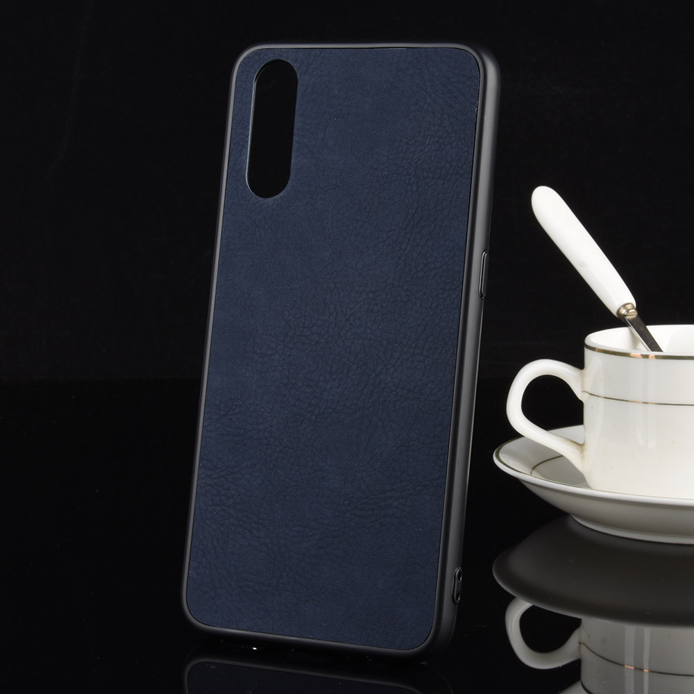 Case Vivo S1 #เคสฝาหลัง TPU เคลือบผิวด้วยหนัง PU