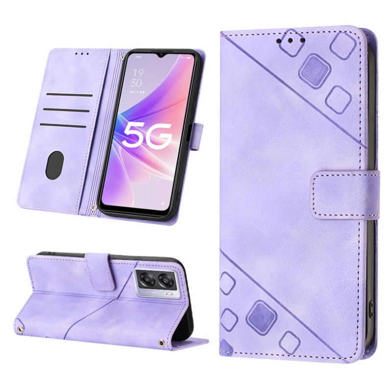 เคส OPPO A17 #เคสฝาพับหนัง PU แบบกระเป๋าสตางค์ Wallet Leather Flip Case (สินค้าตัวอย่างสินค้าจริงตรงตามรุ่น)