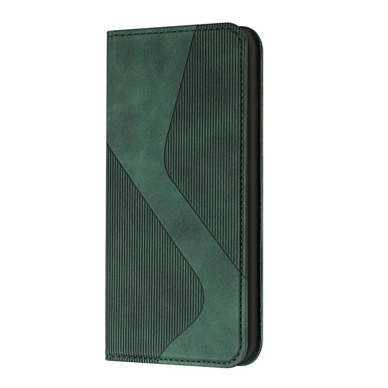 Case iphone 15 pro max#เคสฝาพับแบบกระเป๋าสตางค์หนัง PU มีช่องใส่บัตร Magnetic Leather S Line Wallets Flip Case