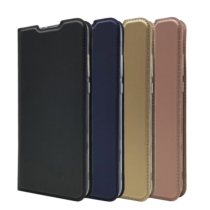 Case Huawei Nova 5T #เคสฝาพับหนัง PU Magnetic Adsorption Stand Leather Card Holder