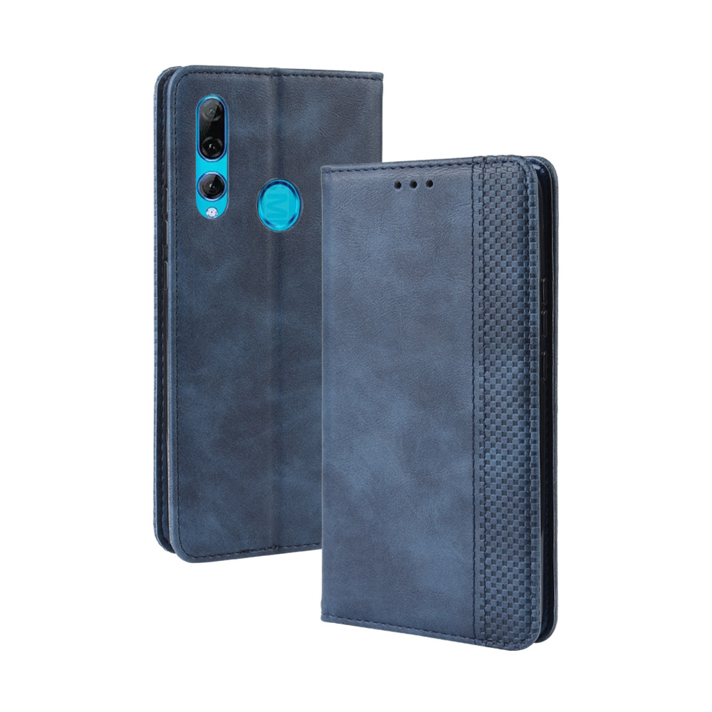 เคส Huawei Y9 Prime 2019 #เคสฝาพับปกหนังสไตล์วินเทจดูดซับอัตโนมัติแบบกระเป๋าสตางค์