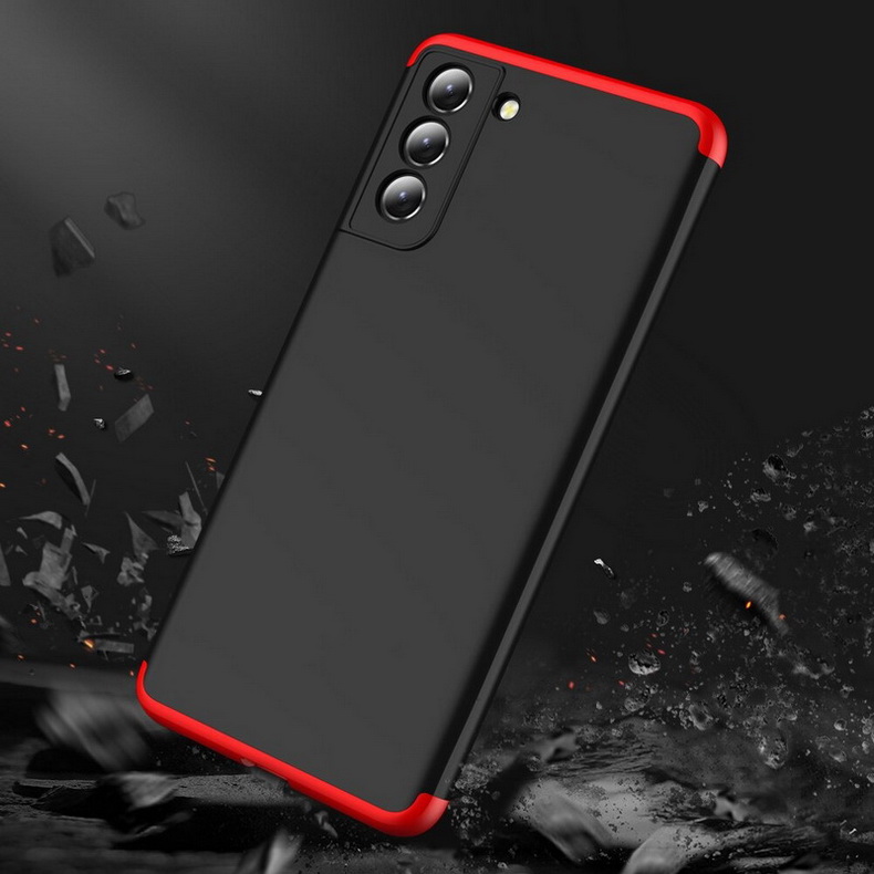 เคส Samsung Galaxy S22 5G #เคสฝาหลังพลาสติกแข็ง Detachable All-wrapped Matte แยกชิ้นได้