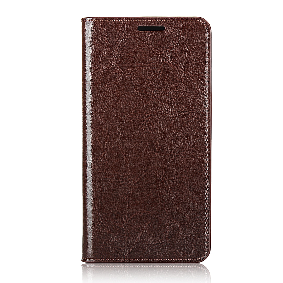 Case Huawei Mate 9 Pro #เคสฝาพับหนังแท้แบบกระเป๋าสตางค์คุณภาพดี Crazy Horse Genuine Leather Cover