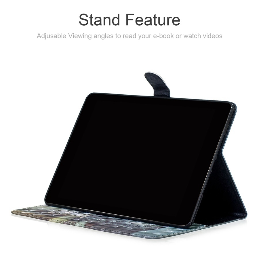 Case MediaPad M6 8.4 #เคสฝาพับหนัง PU พิมพ์ลวดลาย Pattern Printing Wallet Stand