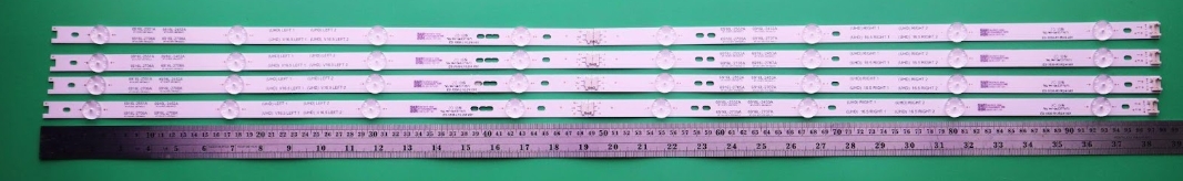 LED BACKLIGHT LG 49UH650T-TB.BTMFLJV 6916L27-2452-53 6916L-2551-52 4+4*4