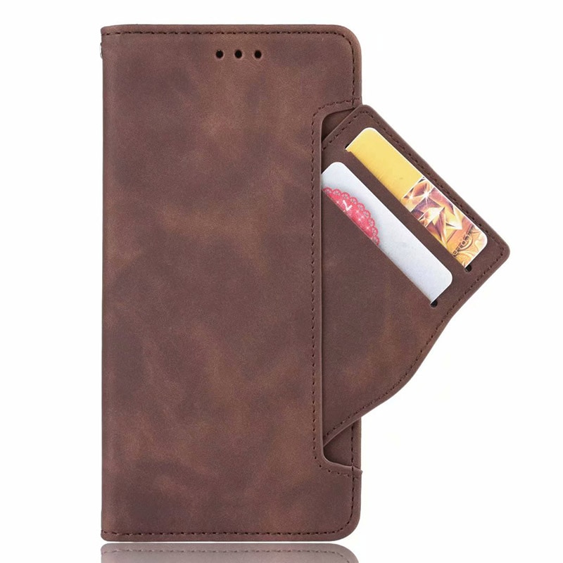Case iphone 7 plus / 8 plus #เคสฝาพับหนัง PU มีที่เสียบการ์ดหลายช่อง Multiple Card Slots PU Leather Cover