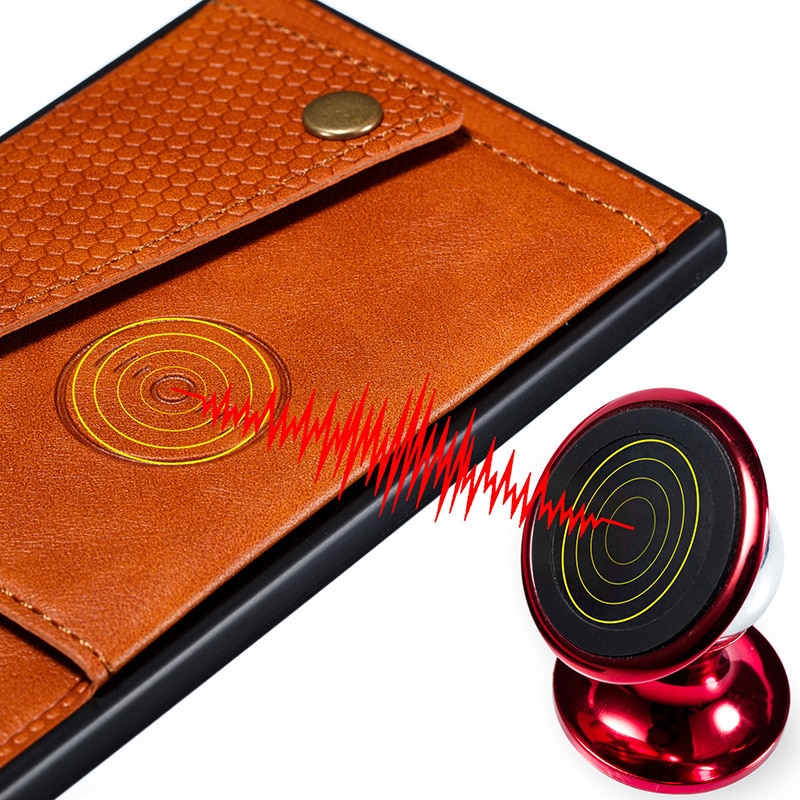 เคส Huawei P40 Pro Plus #เคสแบบฝาหลัง TPU เคลือบหนัง PU มีที่เก็บบัตร PU Leather Coated TPU Card Holder Magnetic Kickstand