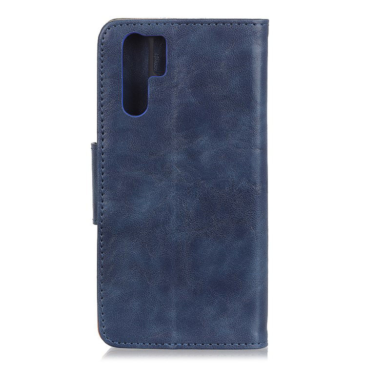 เคส Huawei P30 Pro #เคสฝาพับหนังแยกคุณภาพดี Crazy Horse Split Leather Wallet