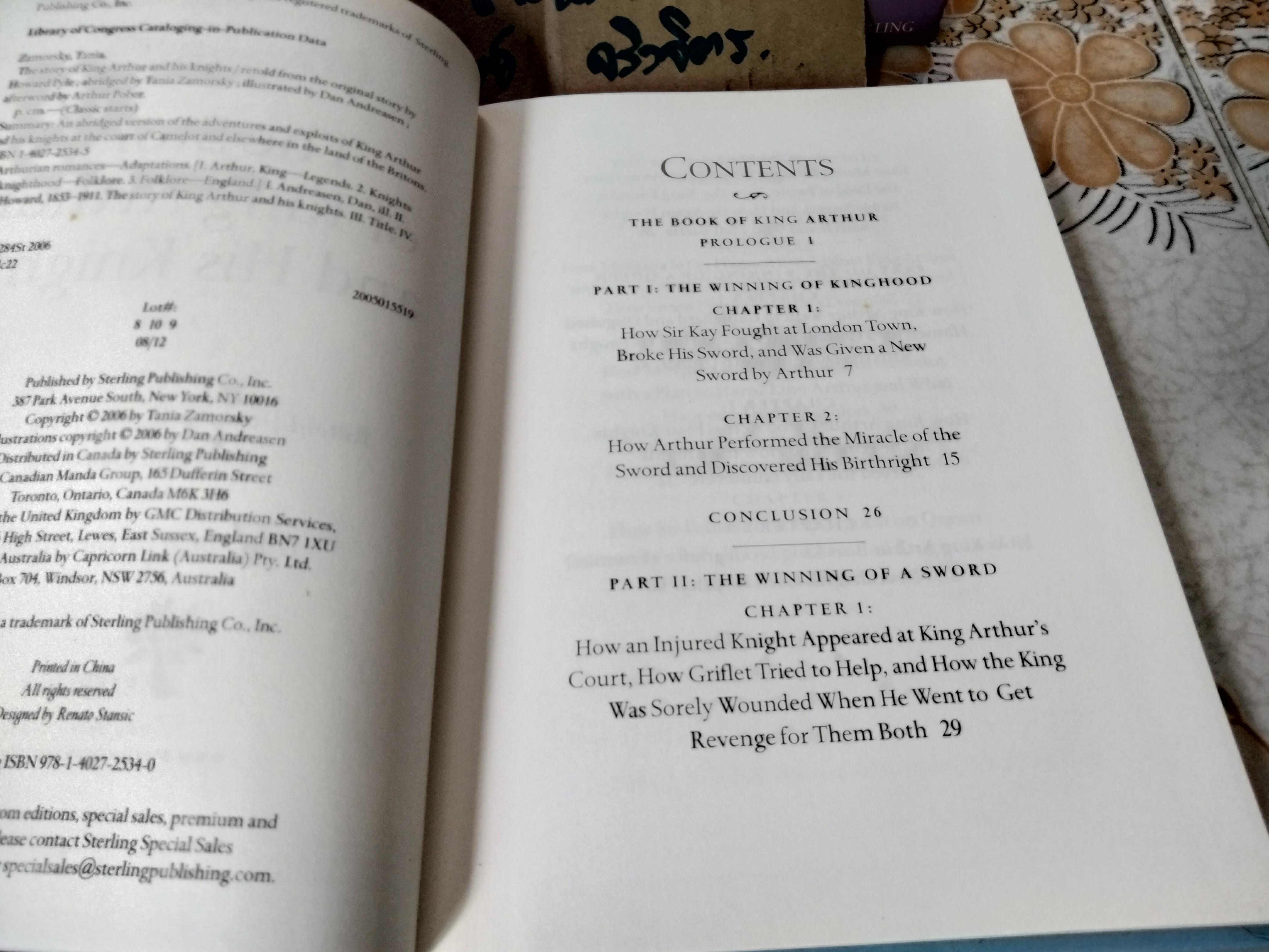 The story of King Arthur and His Knights นิยายภาษาอังกฤษ ชุด Classic Starts (ปกแข็ง)