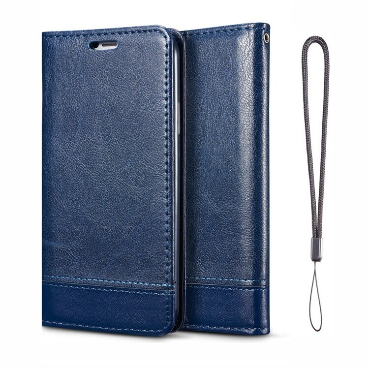 เคส Huawei Mate 20 Pro #เคสฝาพับหนัง PU มีช่องเสียบบัตร Leather Card Holder